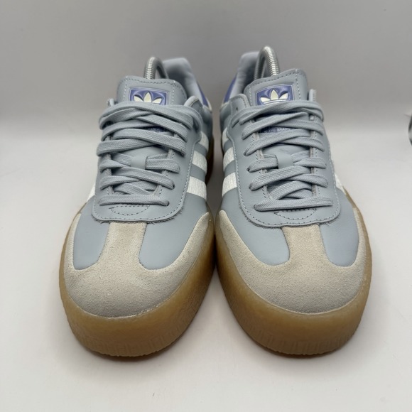 Brand New Adidas Samba Originals Sambae Halo Blue Lot Gum IG1953 Women Size 9 - Picture 3 of 10